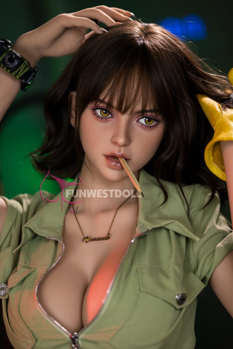 花蓟-シリコン ヘッド FunWestDoll