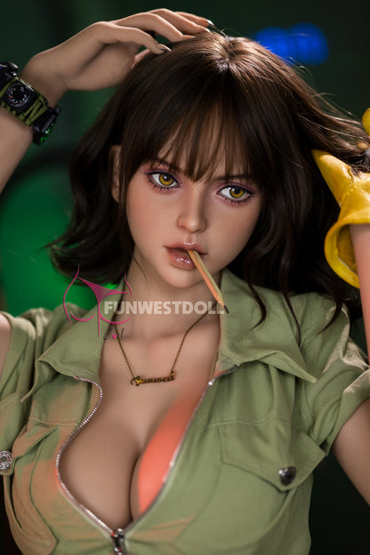 花蓟-シリコン ヘッド FunWestDoll