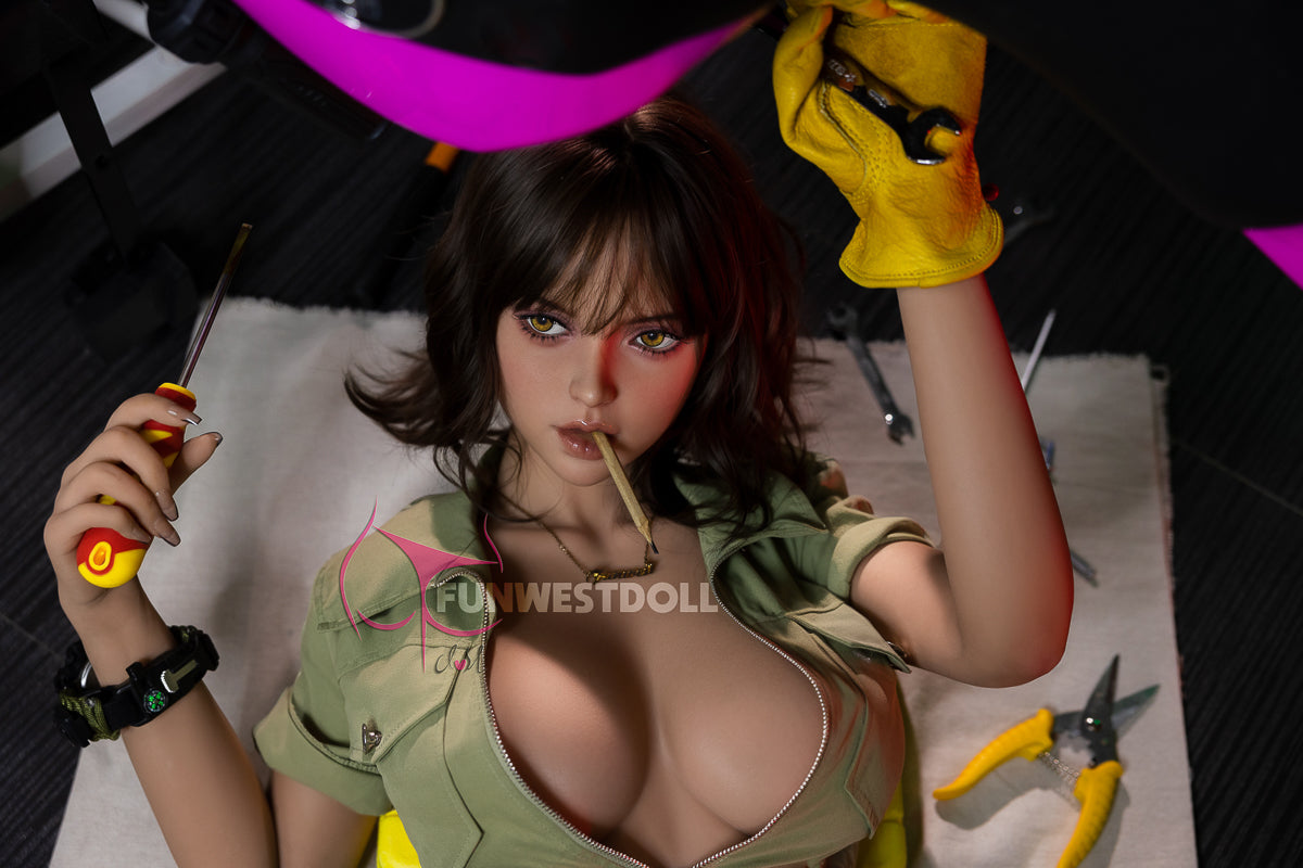 花蓟-シリコン ヘッド FunWestDoll