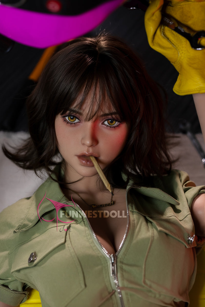 花蓟-シリコン ヘッド FunWestDoll