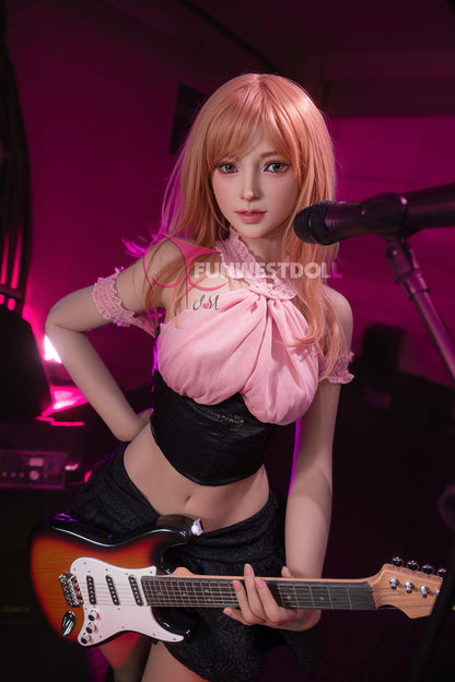 萩風-シリコン ヘッド FunWestDoll