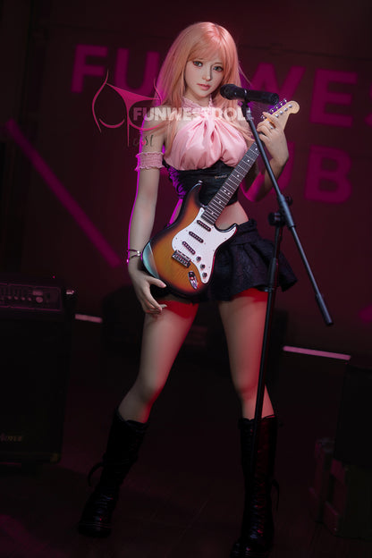 萩風-シリコン ヘッド FunWestDoll