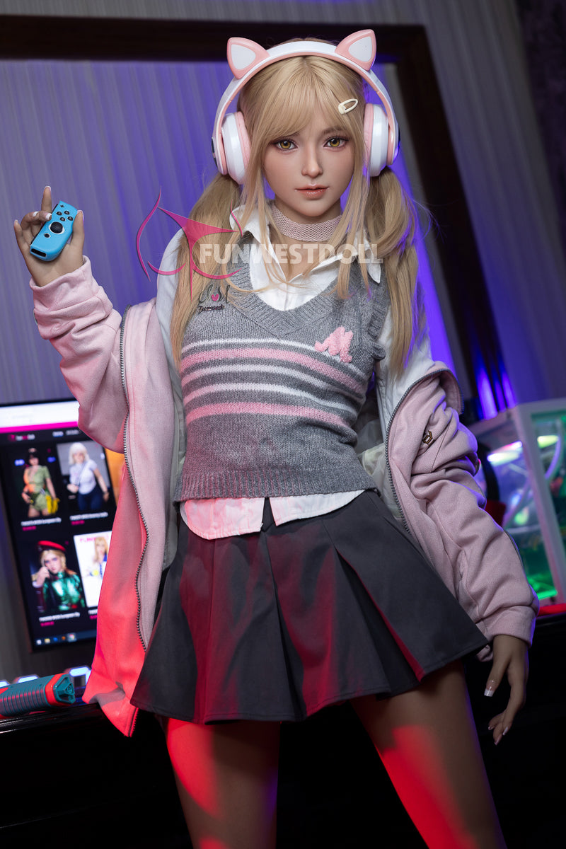 雪女-シリコン ヘッド FunWestDoll