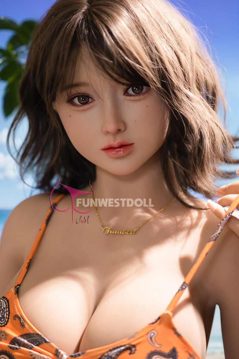 美月-シリコン ヘッド FunWestDoll