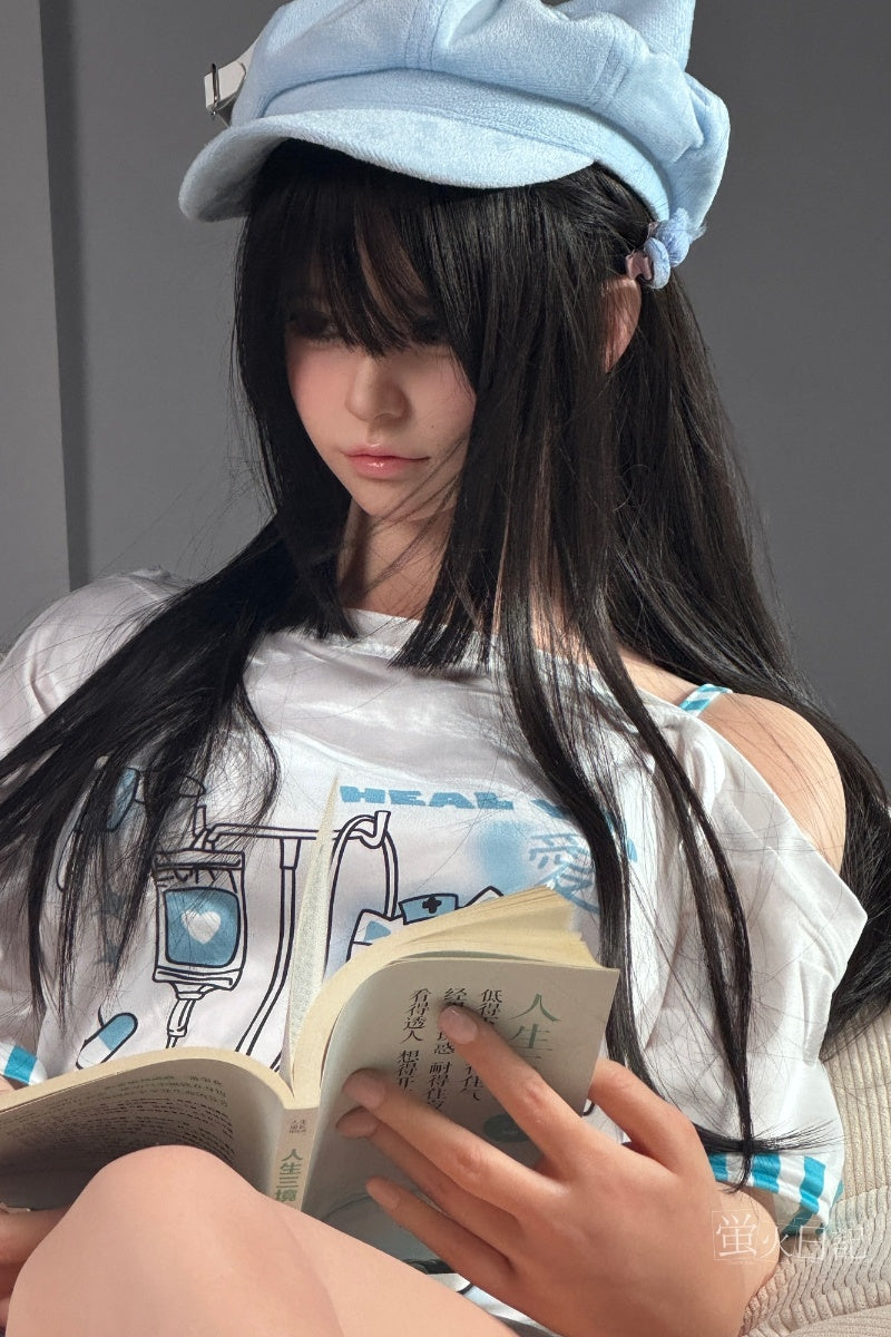 蛍火日記-久川 フルシリコン製 空色キャップ 夏の思い出 ラブドール