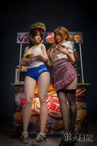 蛍火日記-琉璃 フルシリコン製 屋台ハンバーガー ラブドール