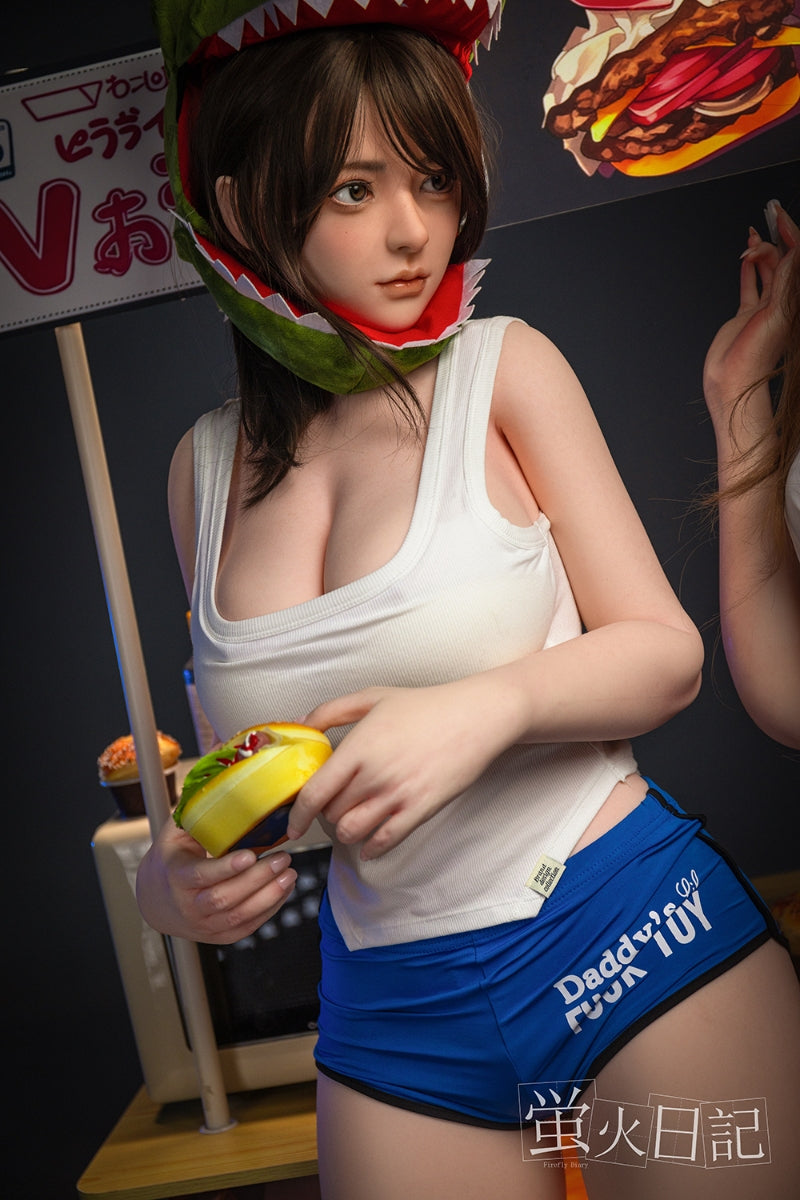 蛍火日記-琉璃 フルシリコン製 屋台ハンバーガー ラブドール