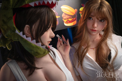 蛍火日記-琉璃 フルシリコン製 屋台ハンバーガー ラブドール