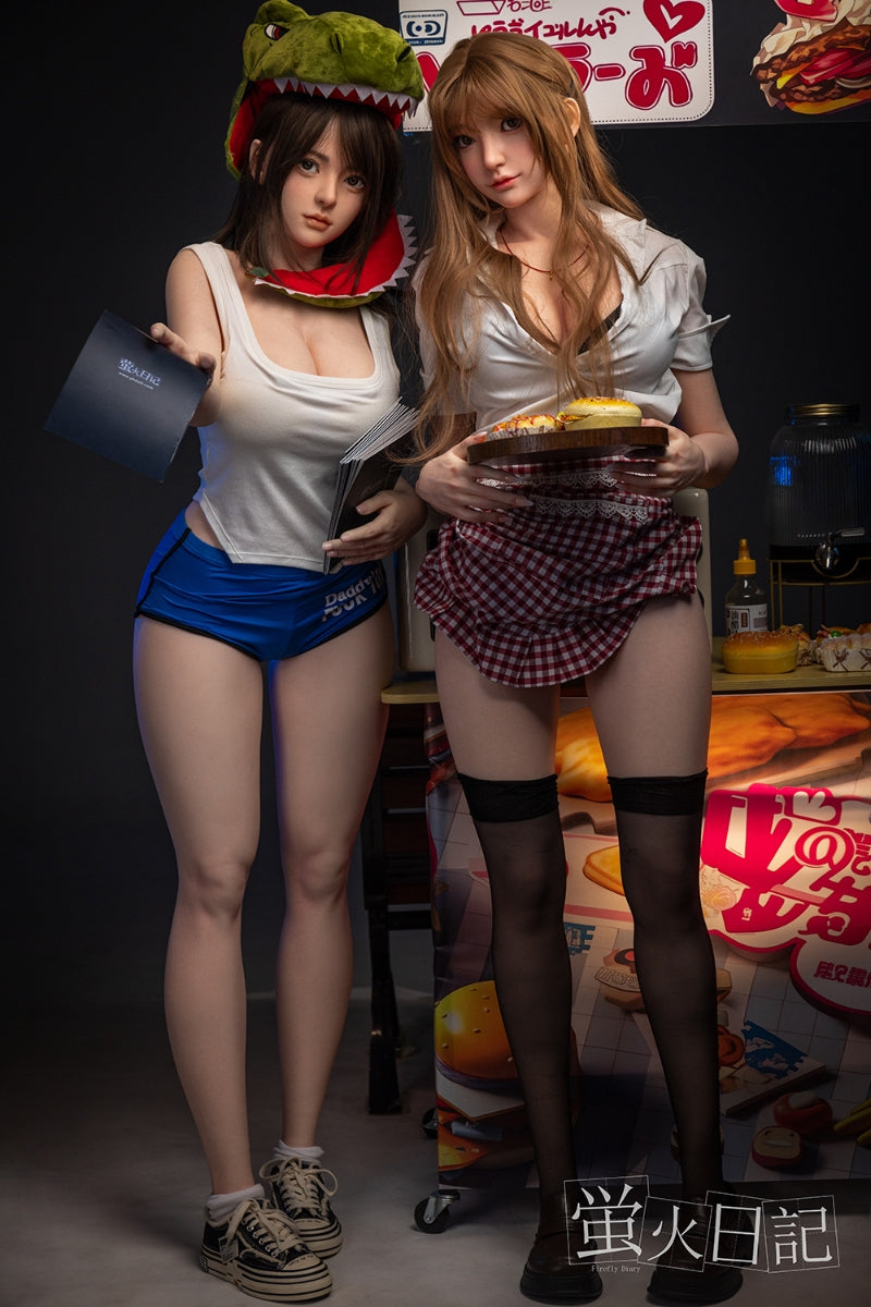 蛍火日記-琉璃 フルシリコン製 屋台ハンバーガー ラブドール