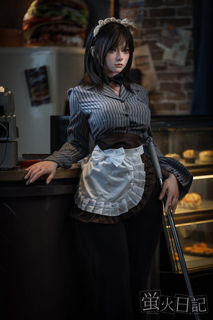 蛍火日記-琉璃 フルシリコン製 レトロ喫茶カウンター ハンバーガー ラブドール