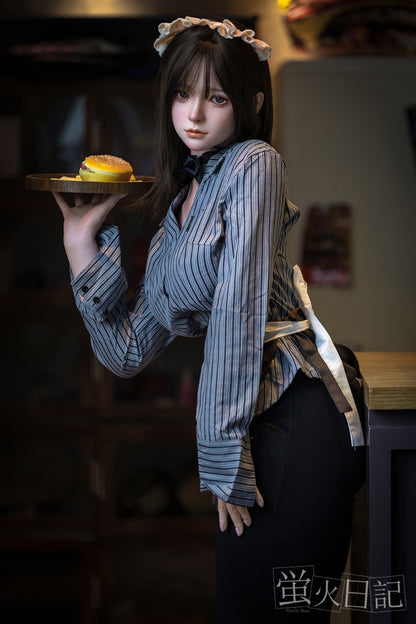 蛍火日記-琉璃 フルシリコン製 レトロ喫茶カウンター ハンバーガー ラブドール