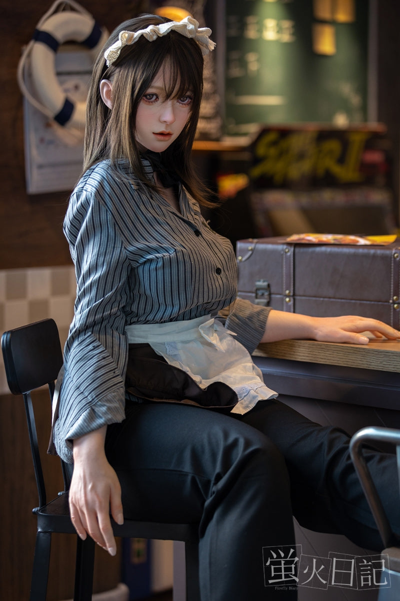 蛍火日記-琉璃 フルシリコン製 レトロ喫茶カウンター ハンバーガー ラブドール