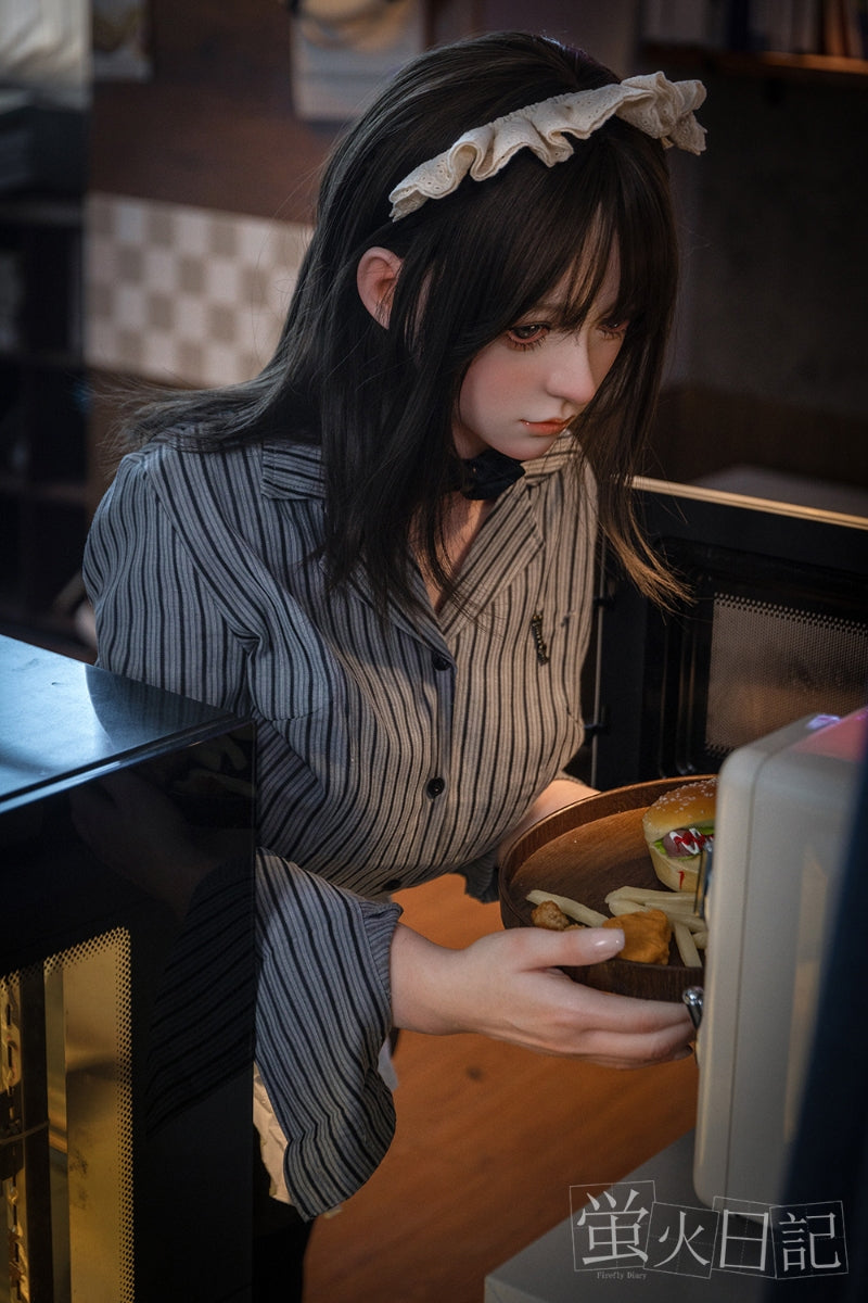 蛍火日記-琉璃 フルシリコン製 レトロ喫茶カウンター ハンバーガー ラブドール