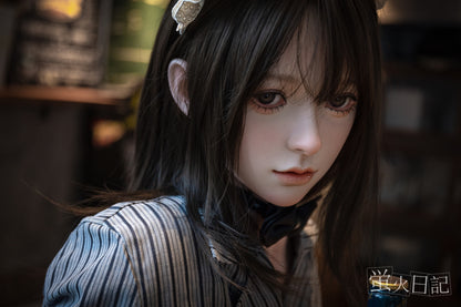 蛍火日記-琉璃 フルシリコン製 レトロ喫茶カウンター ハンバーガー ラブドール