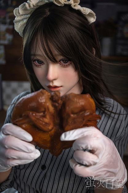 蛍火日記-琉璃 フルシリコン製 レトロ喫茶カウンター ハンバーガー ラブドール