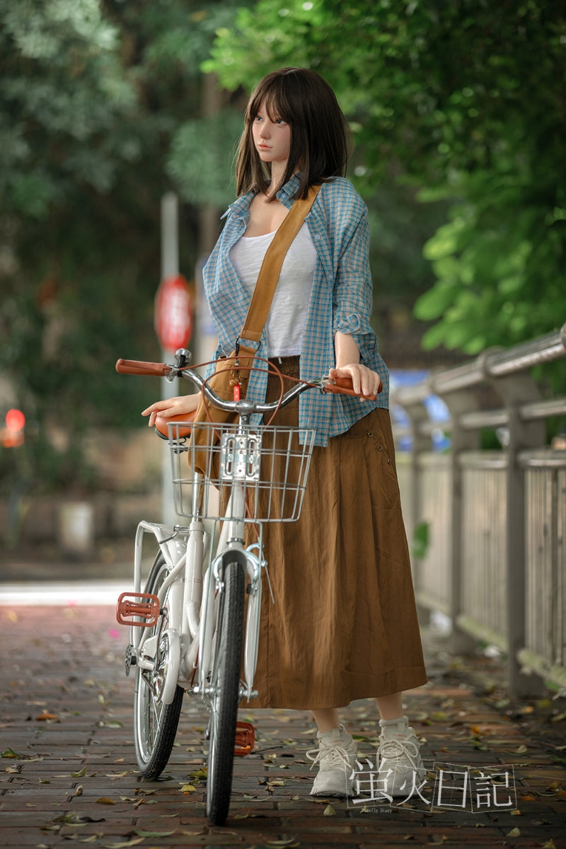 蛍火日記-田心 フルシリコン製 自転車に乗る少女 ラブドール