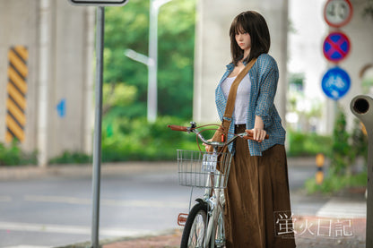 蛍火日記-田心 フルシリコン製 自転車に乗る少女 ラブドール