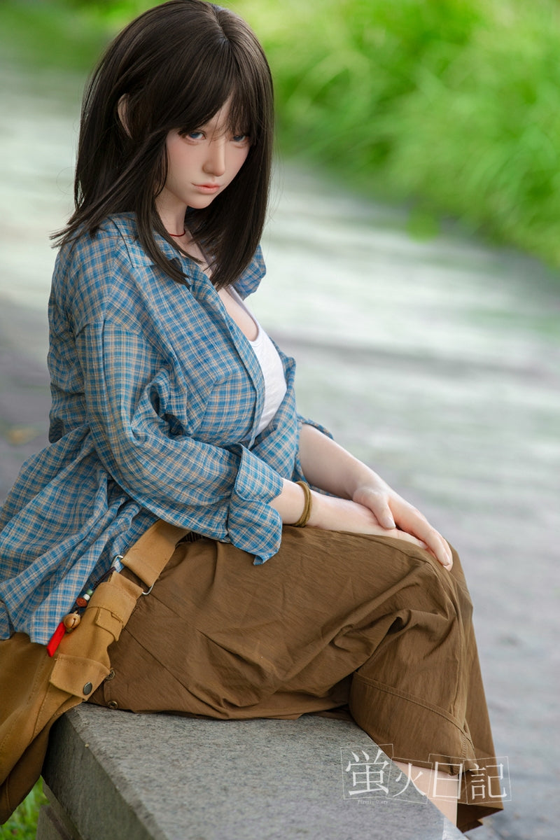 蛍火日記-田心 フルシリコン製 自転車に乗る少女 ラブドール