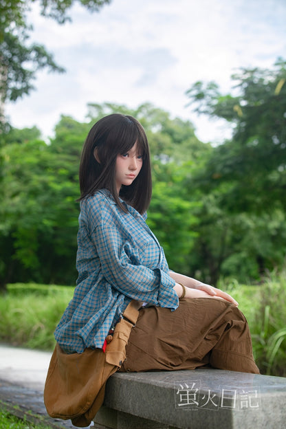 蛍火日記-田心 フルシリコン製 自転車に乗る少女 ラブドール