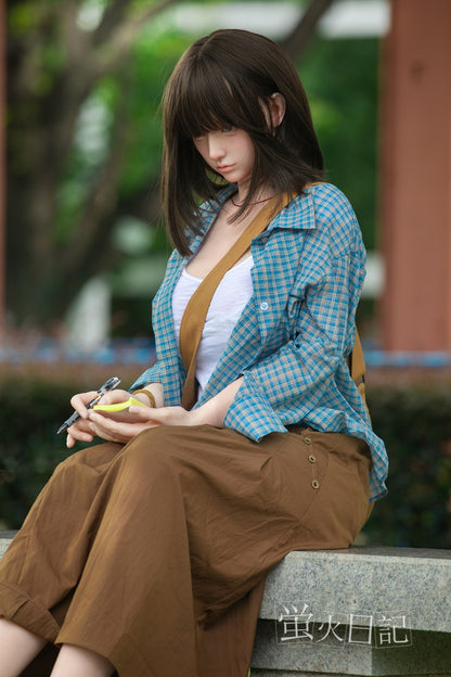 蛍火日記-田心 フルシリコン製 自転車に乗る少女 ラブドール