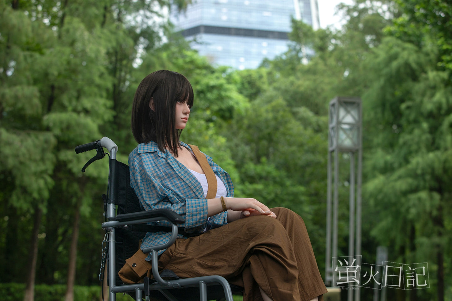 蛍火日記-田心 フルシリコン製 自転車に乗る少女 ラブドール