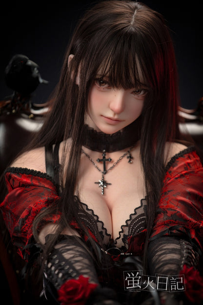 蛍火日記-菜々子 フルシリコン製 ハロウィン 魔女っ娘スタイル ラブドール