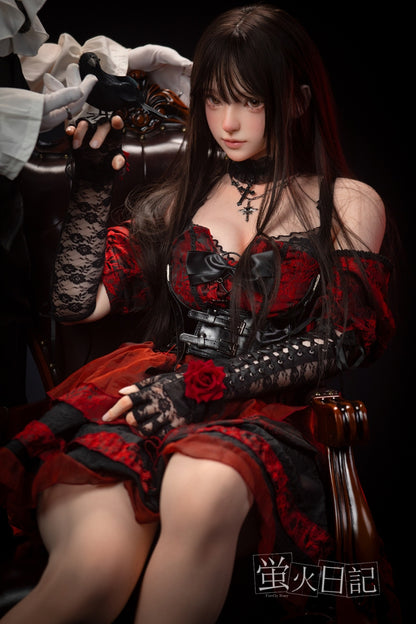 蛍火日記-菜々子 フルシリコン製 ハロウィン 魔女っ娘スタイル ラブドール