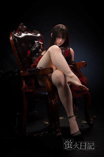 蛍火日記-菜々子 フルシリコン製 ハロウィン 魔女っ娘スタイル ラブドール