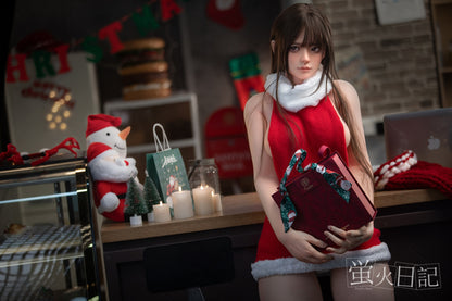 蛍火日記-琉璃 フルシリコン製 クリスマスオ レディ ラブドール