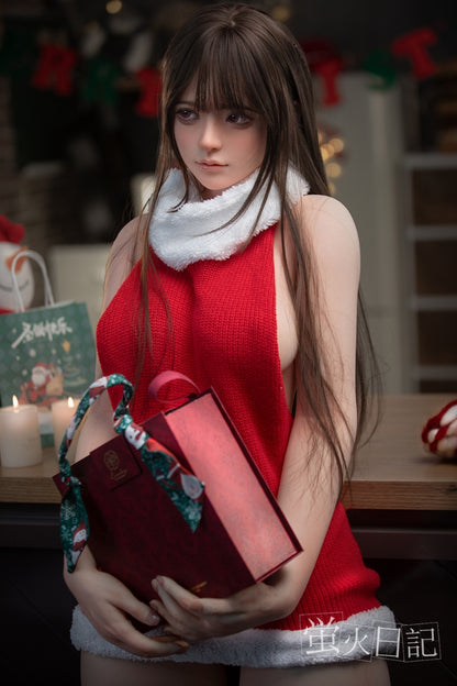 蛍火日記-琉璃 フルシリコン製 クリスマスオ レディ ラブドール