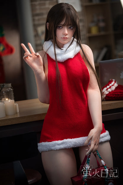蛍火日記-琉璃 フルシリコン製 クリスマスオ レディ ラブドール