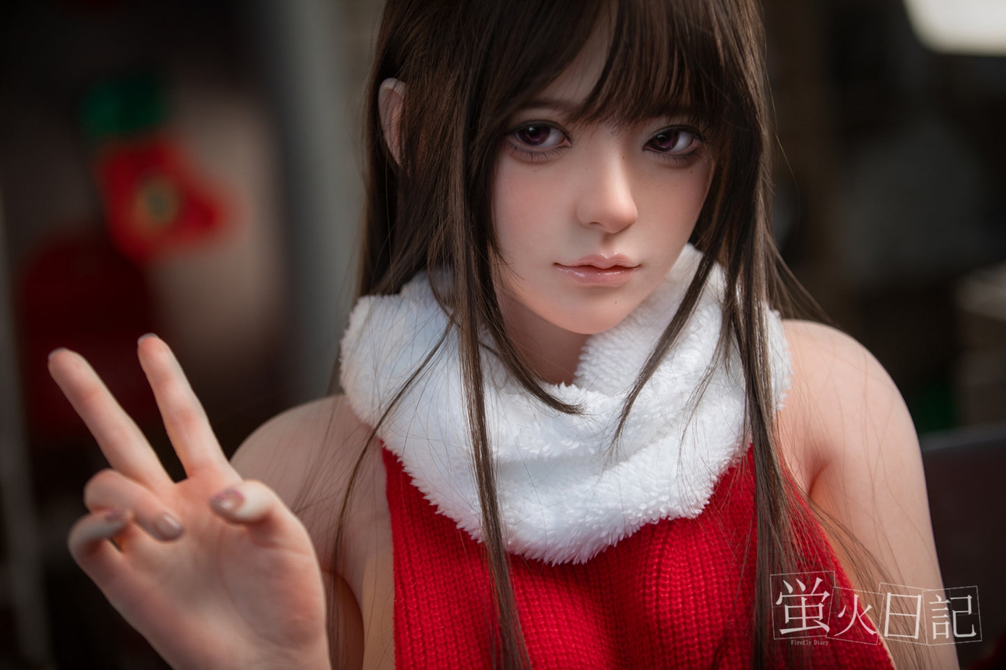 蛍火日記-琉璃 フルシリコン製 クリスマスオ レディ ラブドール