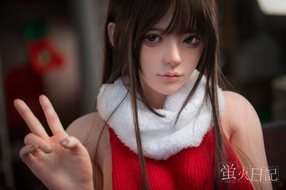 蛍火日記-琉璃 フルシリコン製 クリスマスオ レディ ラブドール