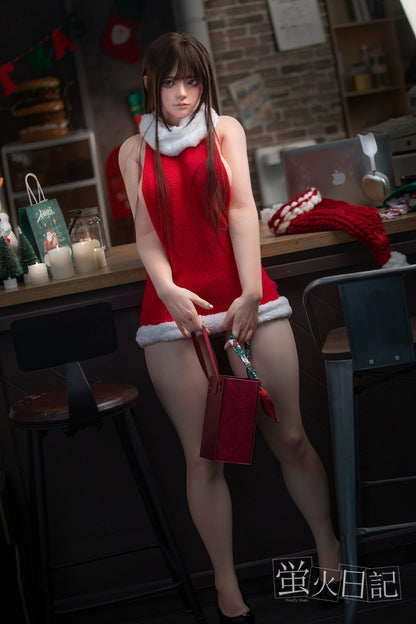 蛍火日記-琉璃 フルシリコン製 クリスマスオ レディ ラブドール
