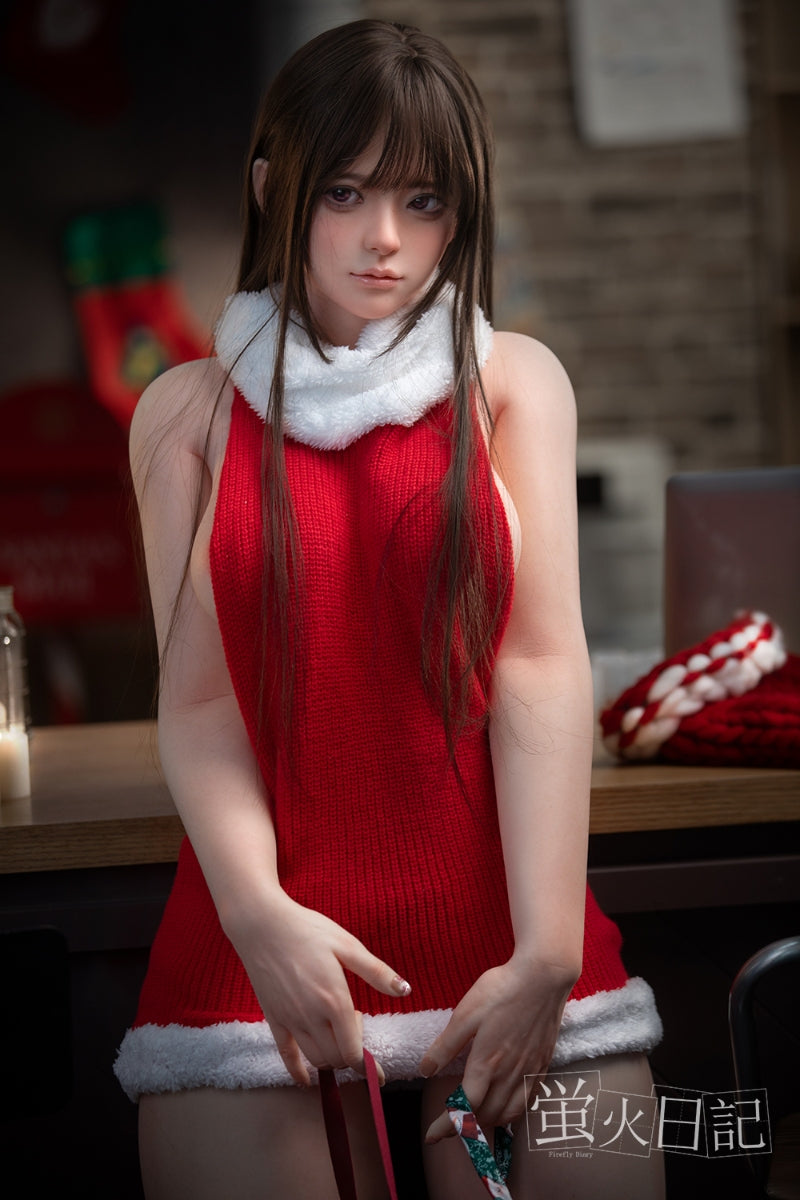 蛍火日記-琉璃 フルシリコン製 クリスマスオ レディ ラブドール