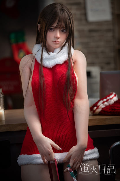 蛍火日記-琉璃 フルシリコン製 クリスマスオ レディ ラブドール
