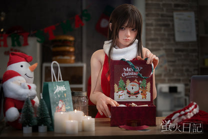 蛍火日記-琉璃 フルシリコン製 クリスマスオ レディ ラブドール