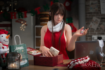 蛍火日記-琉璃 フルシリコン製 クリスマスオ レディ ラブドール