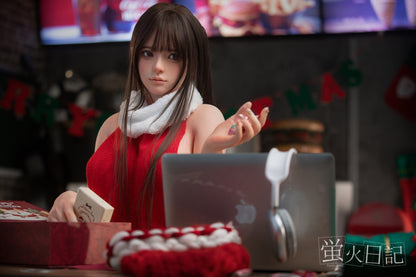 蛍火日記-琉璃 フルシリコン製 クリスマスオ レディ ラブドール