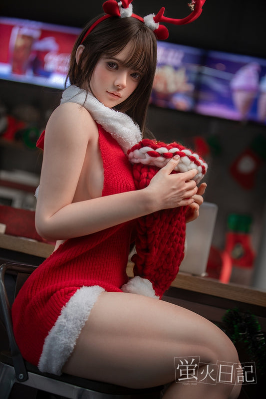 蛍火日記-琉璃 フルシリコン製 クリスマスオ レディ ラブドール
