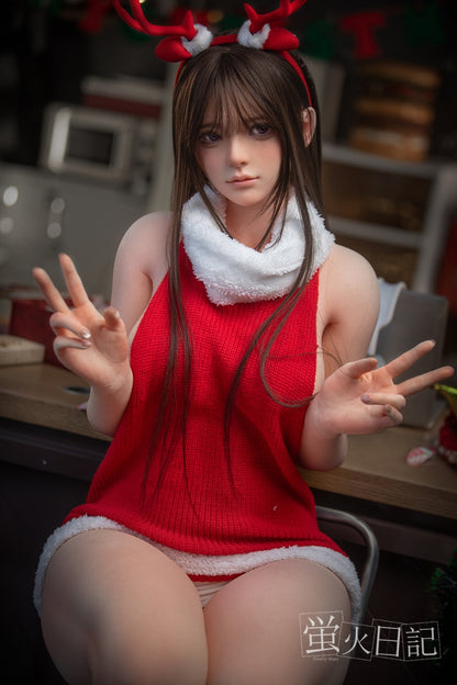 蛍火日記-琉璃 フルシリコン製 クリスマスオ レディ ラブドール