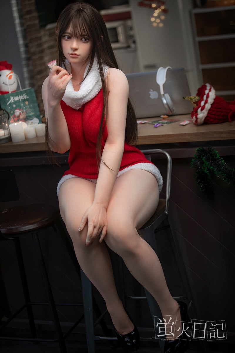 蛍火日記-琉璃 フルシリコン製 クリスマスオ レディ ラブドール